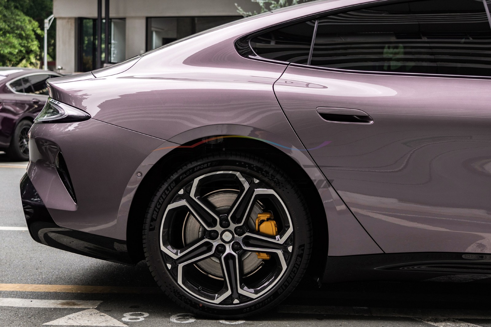 Gloss Metallic Rose Gold PPF TPU Paint Protection Film Dry Wet Apply Vinyl Wrap