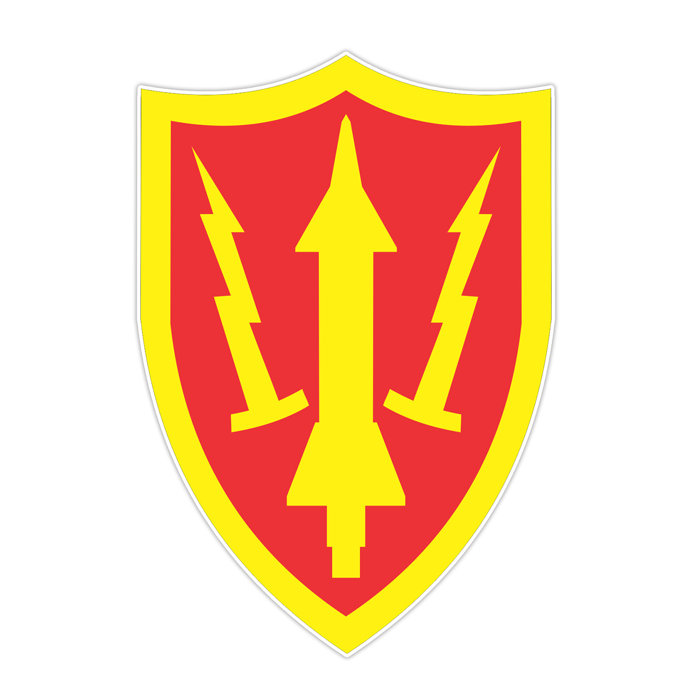Army Air Defense Command Sticker Military Vinyl Soldier Decal 5″