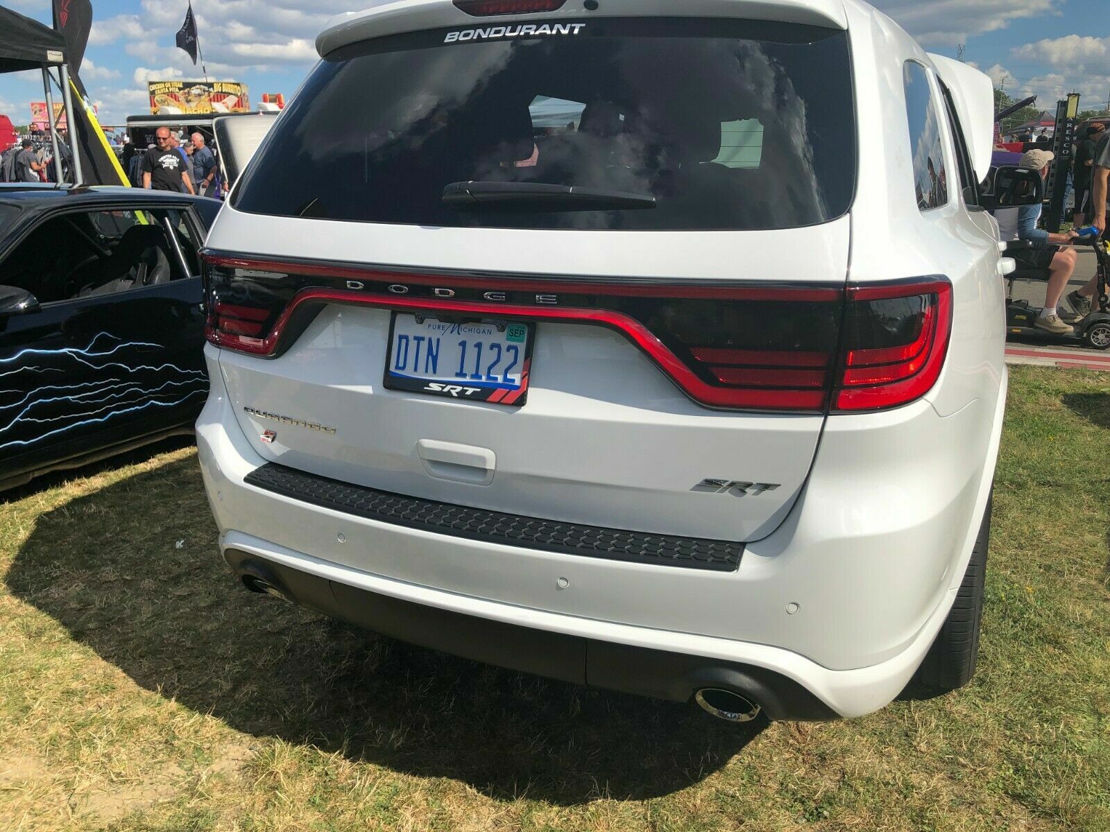 Taillight Tint Overlay Half Kit For 14- 23 Dodge Durango Tint Kit LUXE