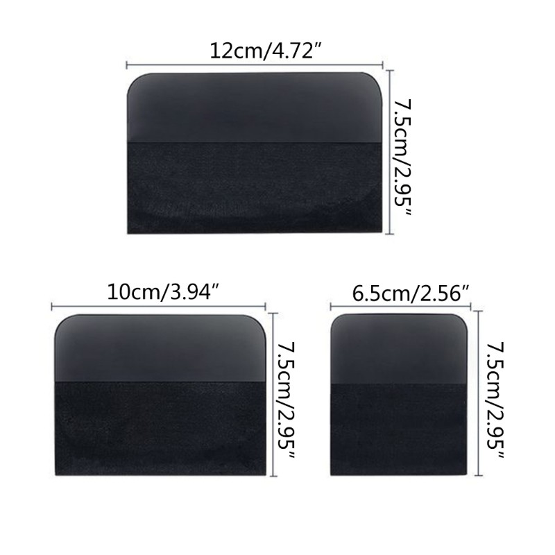 Car Film Scraper Wrapping Window Squeegee Auto Cleaning Wrap Tucking Gasket Tool