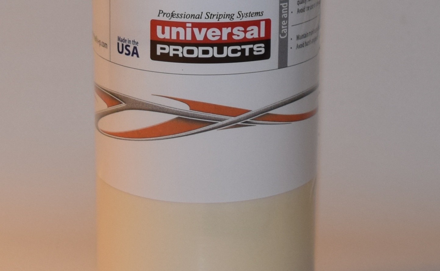 Universal Products Auto Vinyl Graphics Striping Decal – Serpentine 003 Tangerine