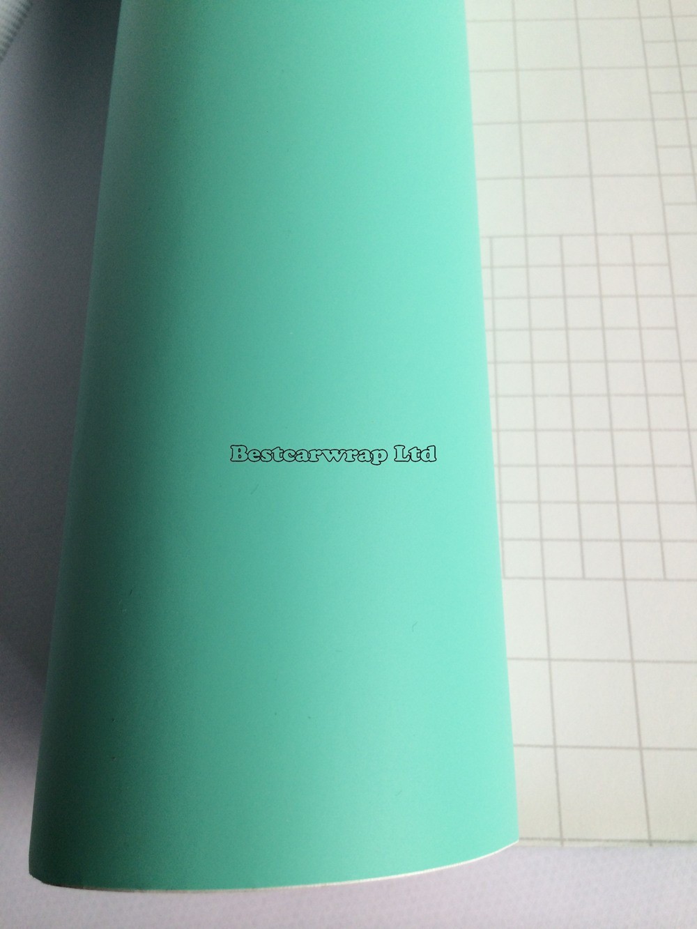 Full Roll 100FT x 5FT Matte Flat Vinyl Wrap Car Sticker Self-adhesive Mint Green
