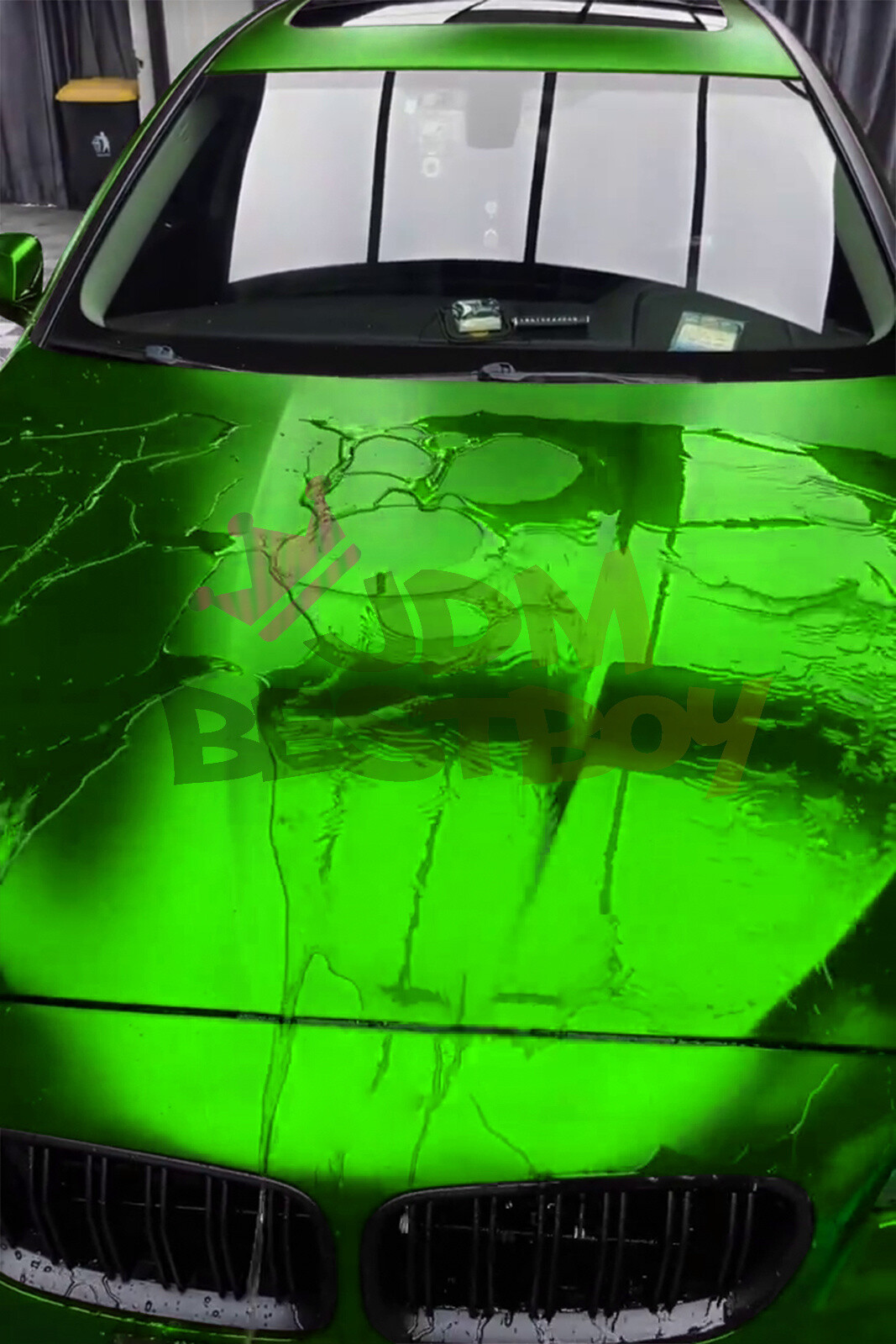 ESSMO PET Romance Chrome Beast Green Auto Car Vehicle Vinyl Wrap Decal Sticker