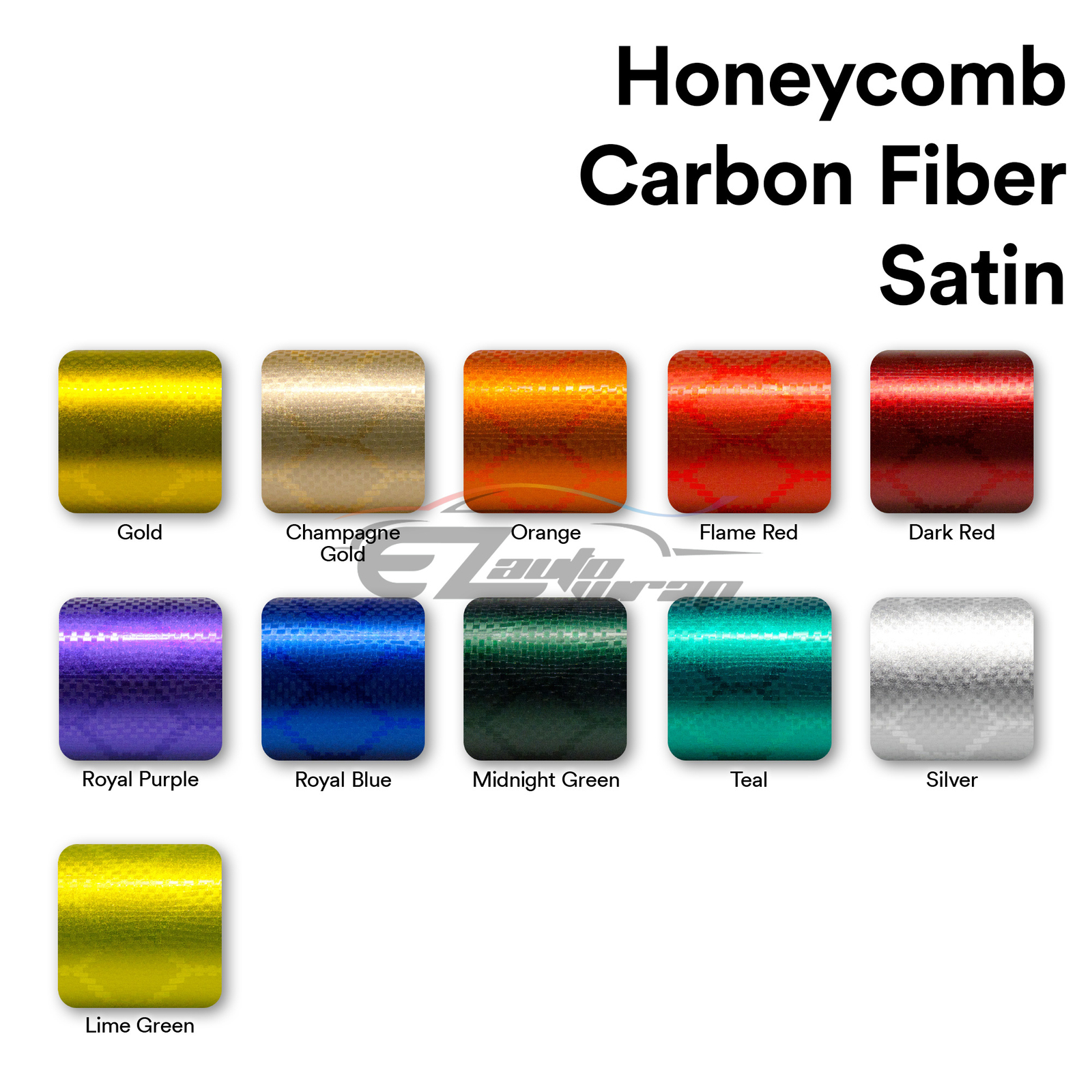 Honeycomb Carbon Fiber Satin Dark Red Hex Auto Sticker Decal Vinyl Wrap Sheet