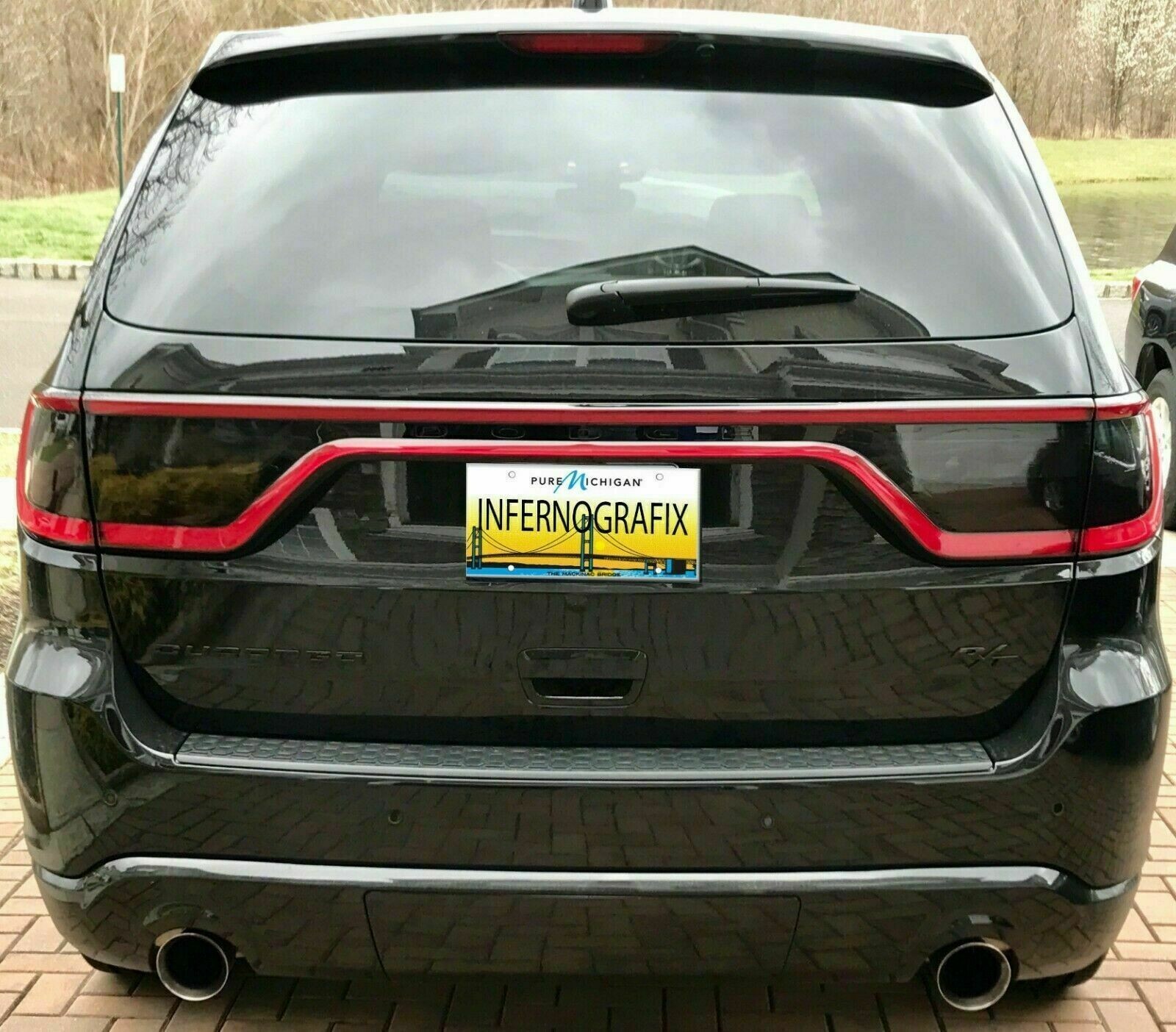 Taillight Tint Full Overlay Kit For 14- 23 Dodge Durango Tint Kit LUXE Material