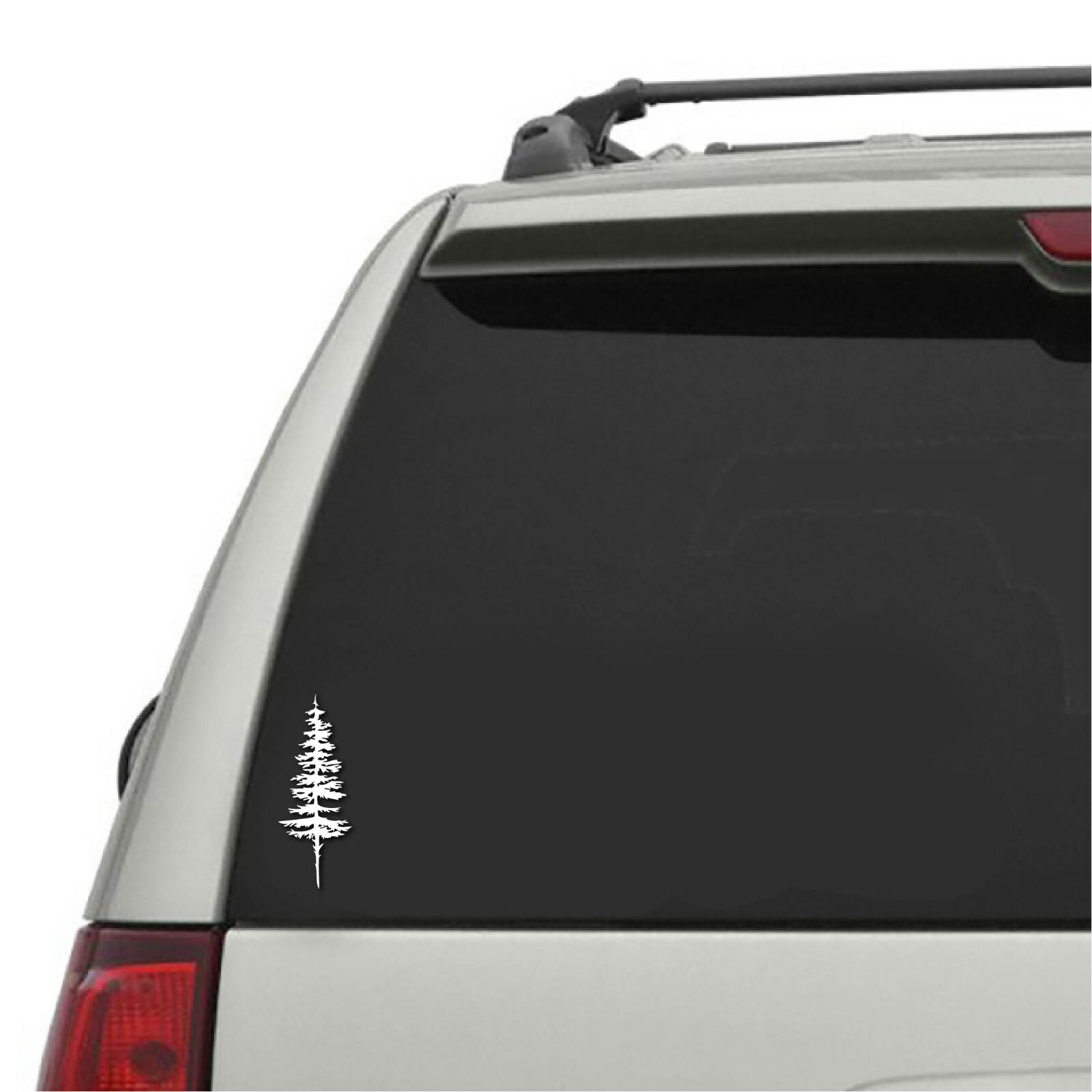 Tree Forest STICKER VINYL DECAL OUTDOOR SPORTSMEN FUR FOREST PINE WOODS