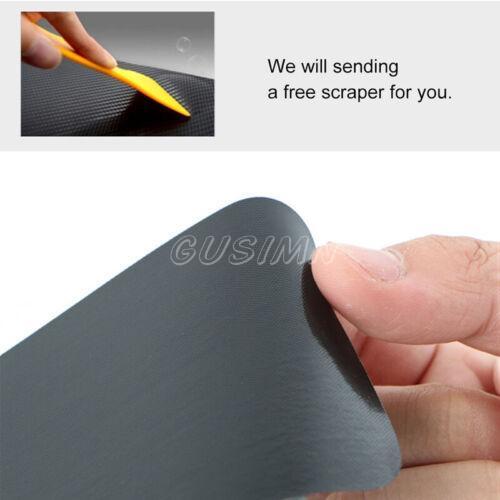 Rubber Car Rear Bumper Protector Trim Strip Trunk Sill Guard Scratch Pad Cover