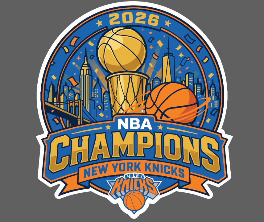 Knicks NBA Champs 2026 Car Truck SUV Laptop New York Knicks 2026 Champs