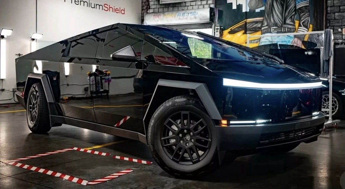 Cybertruck DIY PPF Paint Protection Film Wrap Color Change Gloss Piano Black US