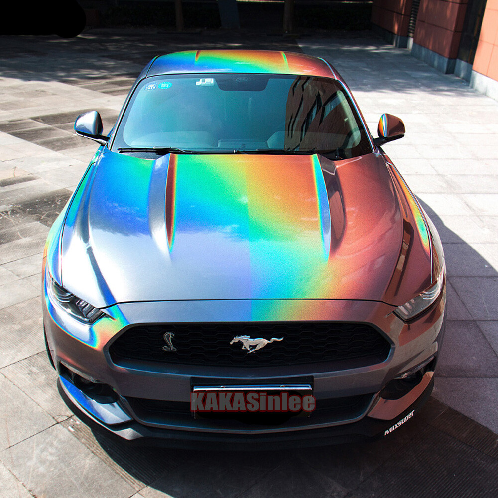 Air Free Chameleon 5D Pearl Glossy Matte Satin Full Car Vinyl Wrap Sticker HDUS