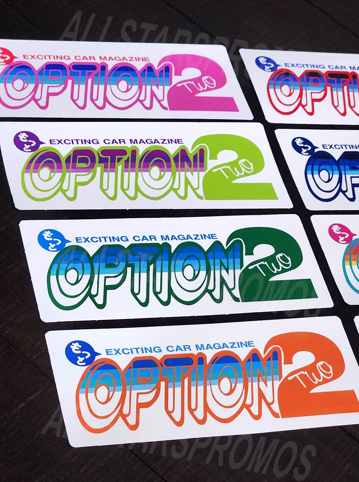 Option2 Sticker Decal Japanese Slaps EG ITR EK JDM Drift S13 S14 240sx 180sx
