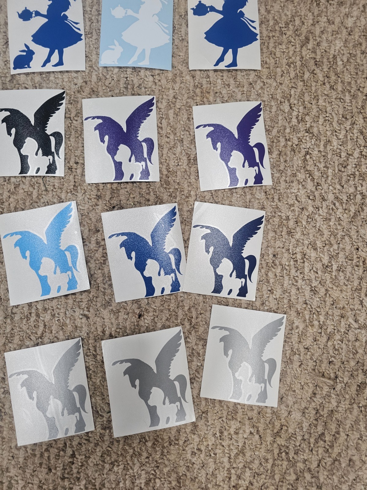 Disney a Lot of 227 disney villains window decal stickers car disney