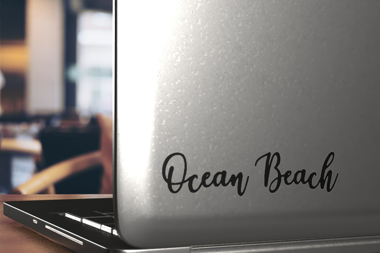 Ocean Beach CA car DECAL/Sticker [weatherproof- fade resistant- OB2019916]