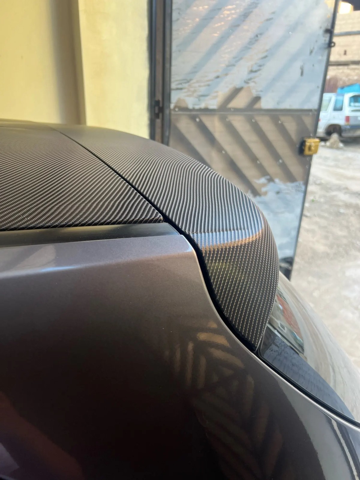152x200cm 4D Carbon Fiber Car Wrapping Film DIY Hood Roof Sticker Accessories