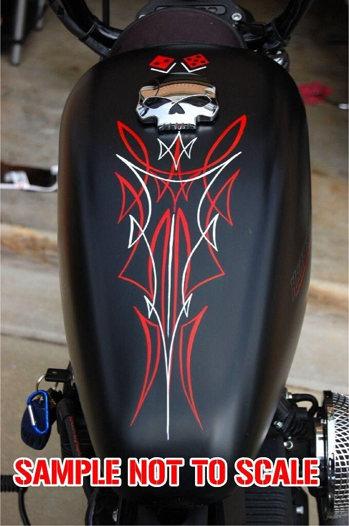 PINSTRIPE DECAL STICKER FOR HOT ROD RAT ROD HORSE FLOAT CARAVAN CAMPER STICKERS