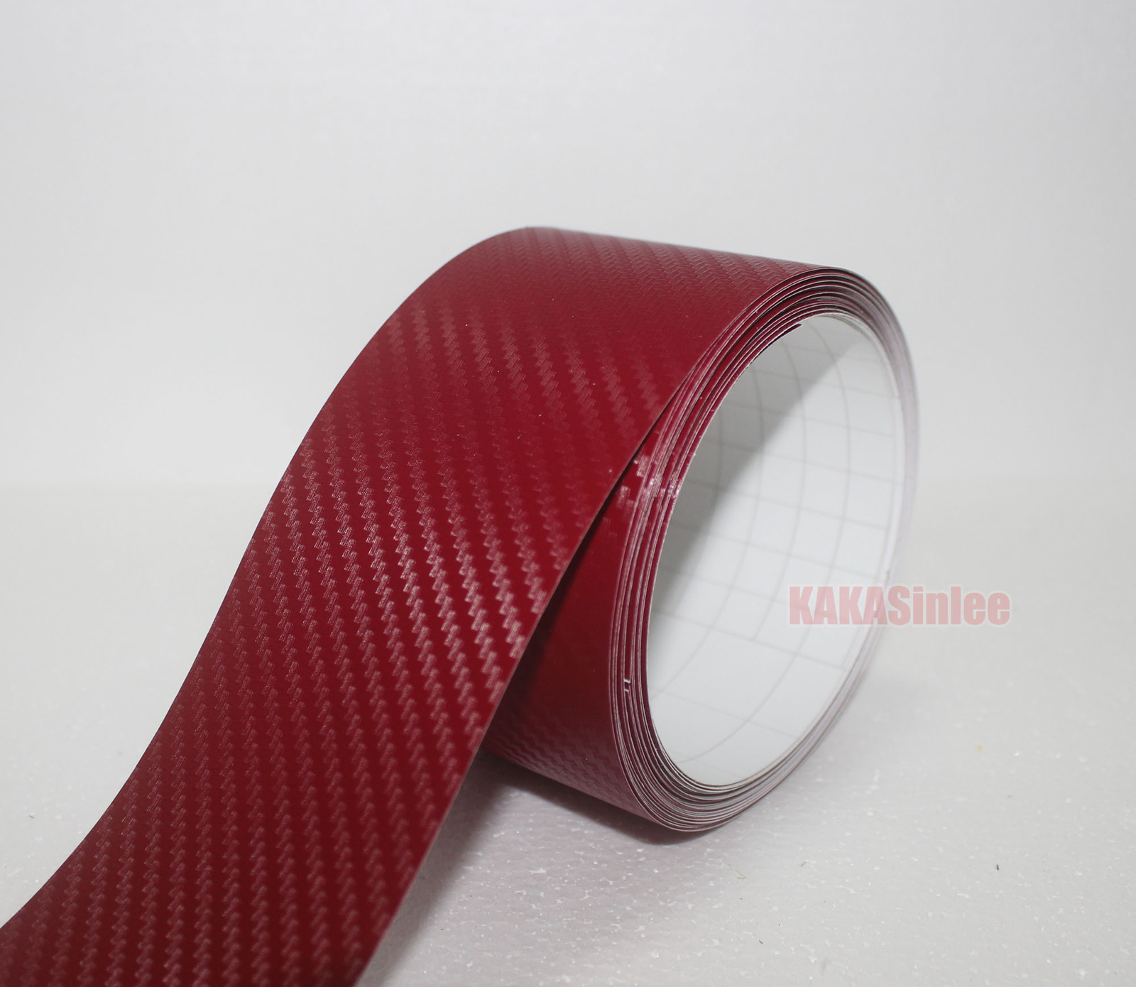 Decorative Strip Tape 3D Texture Carbon Fiber Vinyl Wrap Film Car House Sticker