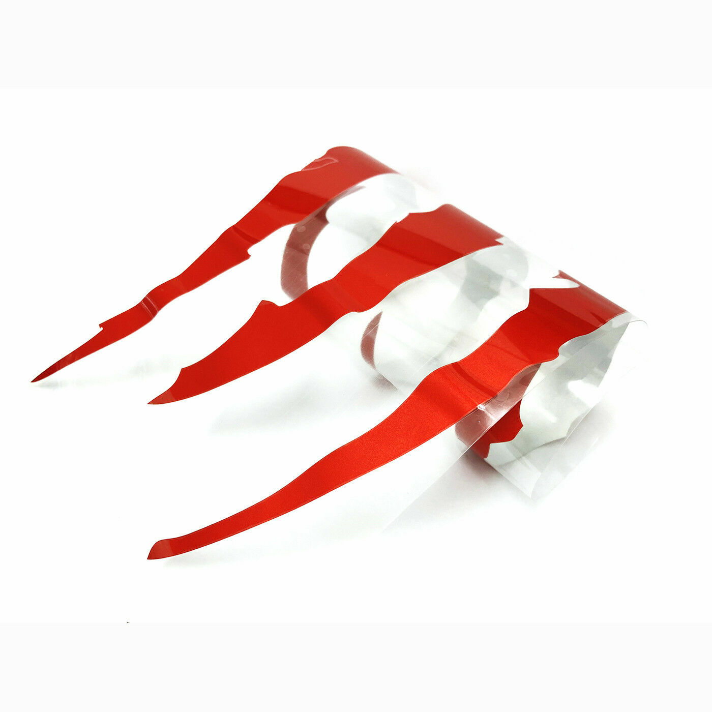 2Pcs Universal Fit Red Monster Claws Scratch Decal Sticker for Ford Chevy Dodge