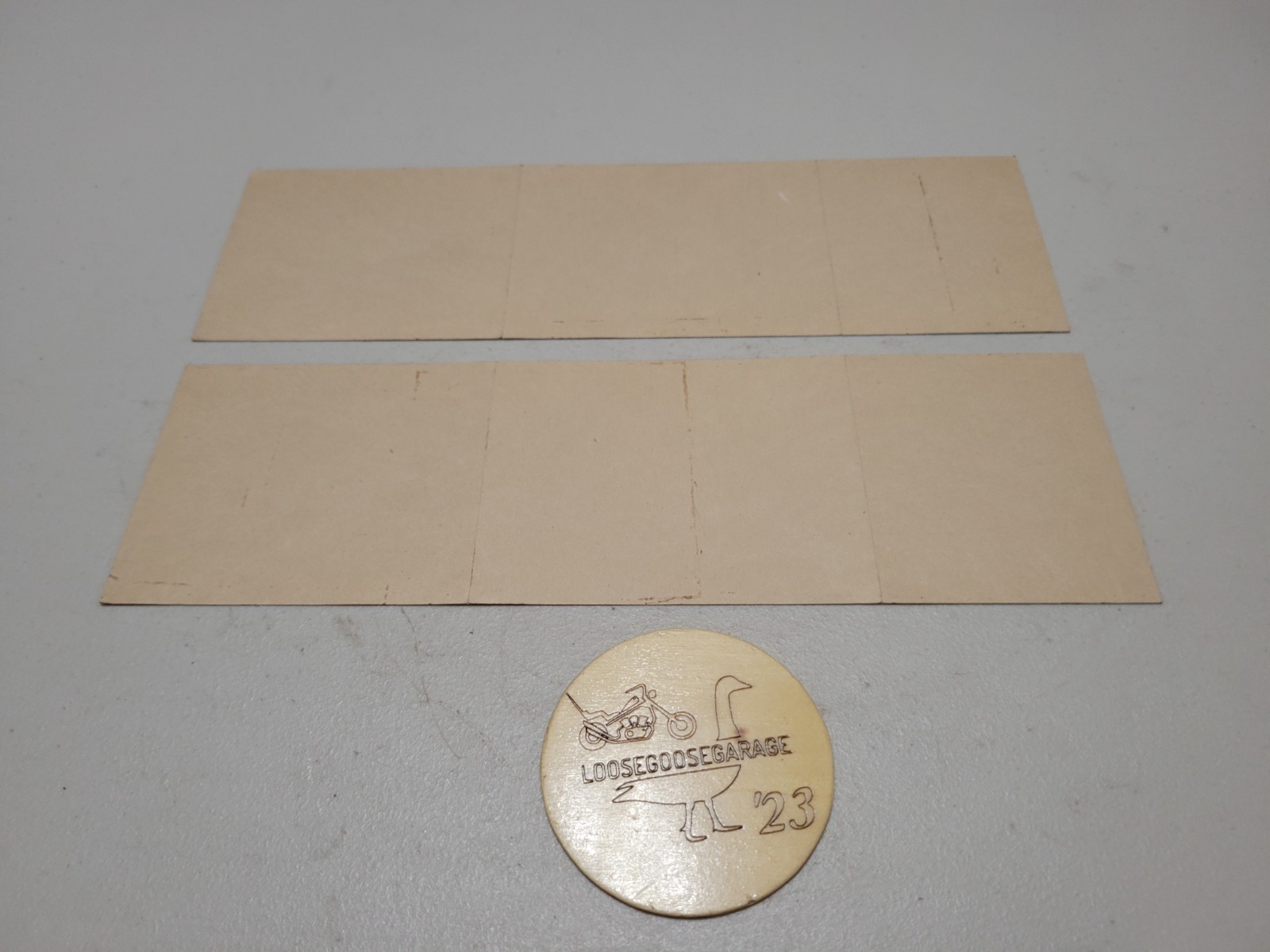 2x Vintage Does the Label Say Made in USA? Union Label Sticker Trades Council
