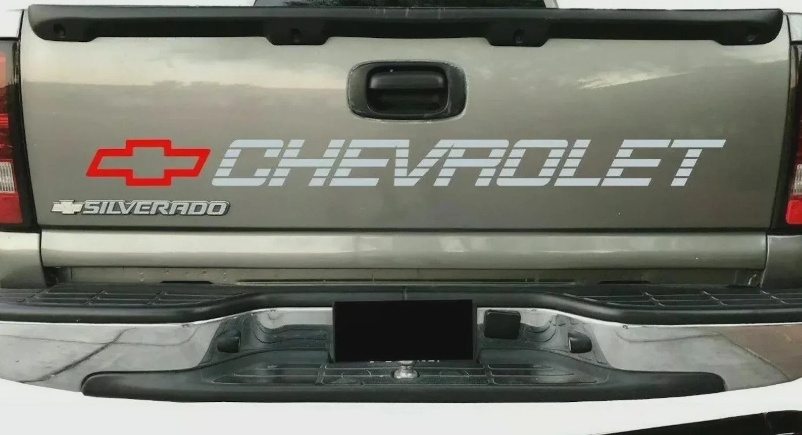 CHEVY Decals CHEVROLET Vinyl Sticker Silverado 1500 Bed Tailgate Letters 454 SS