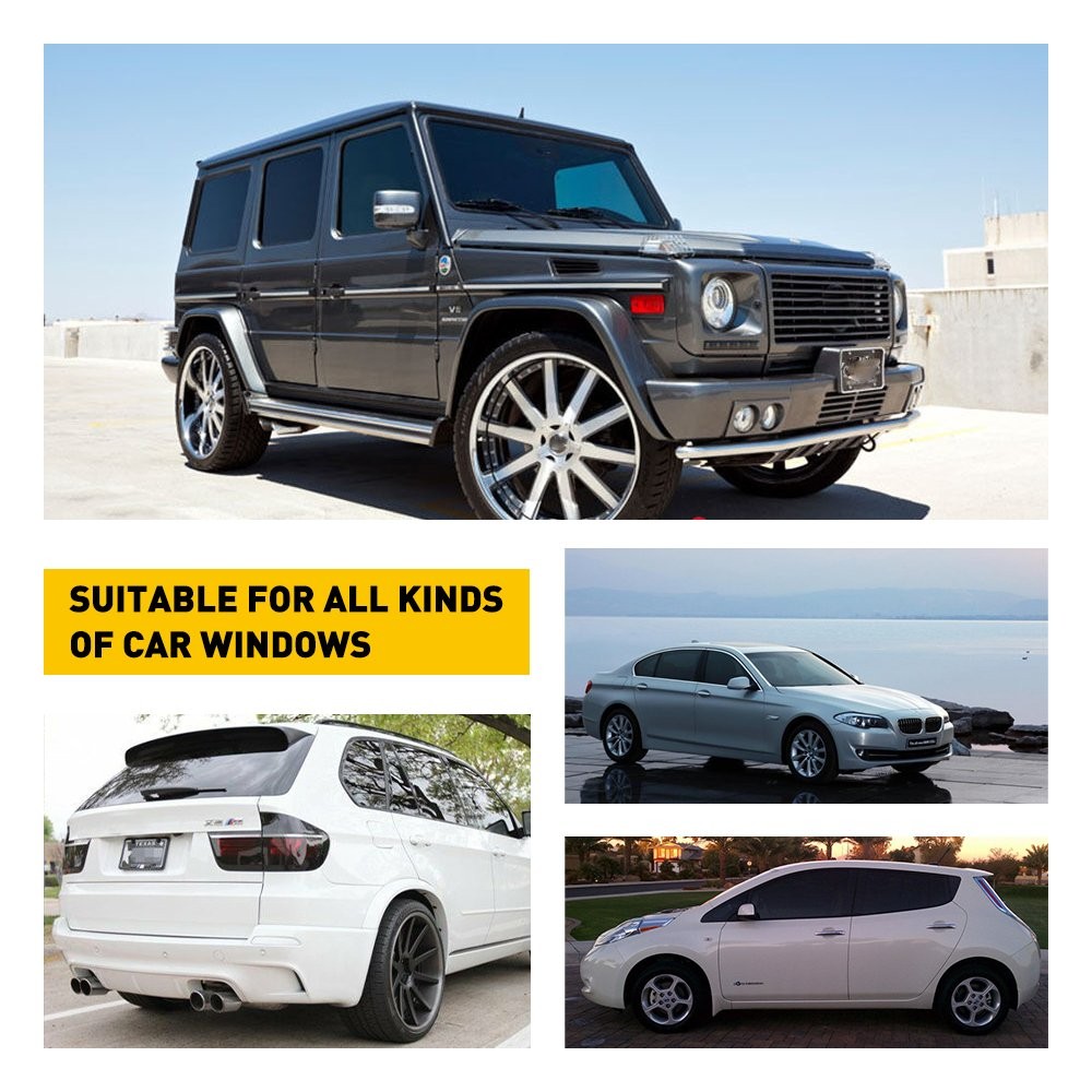 1/2set 10FT Window Tint Film Sun 70% Protection All Uncut & Sides for Rear Chevr
