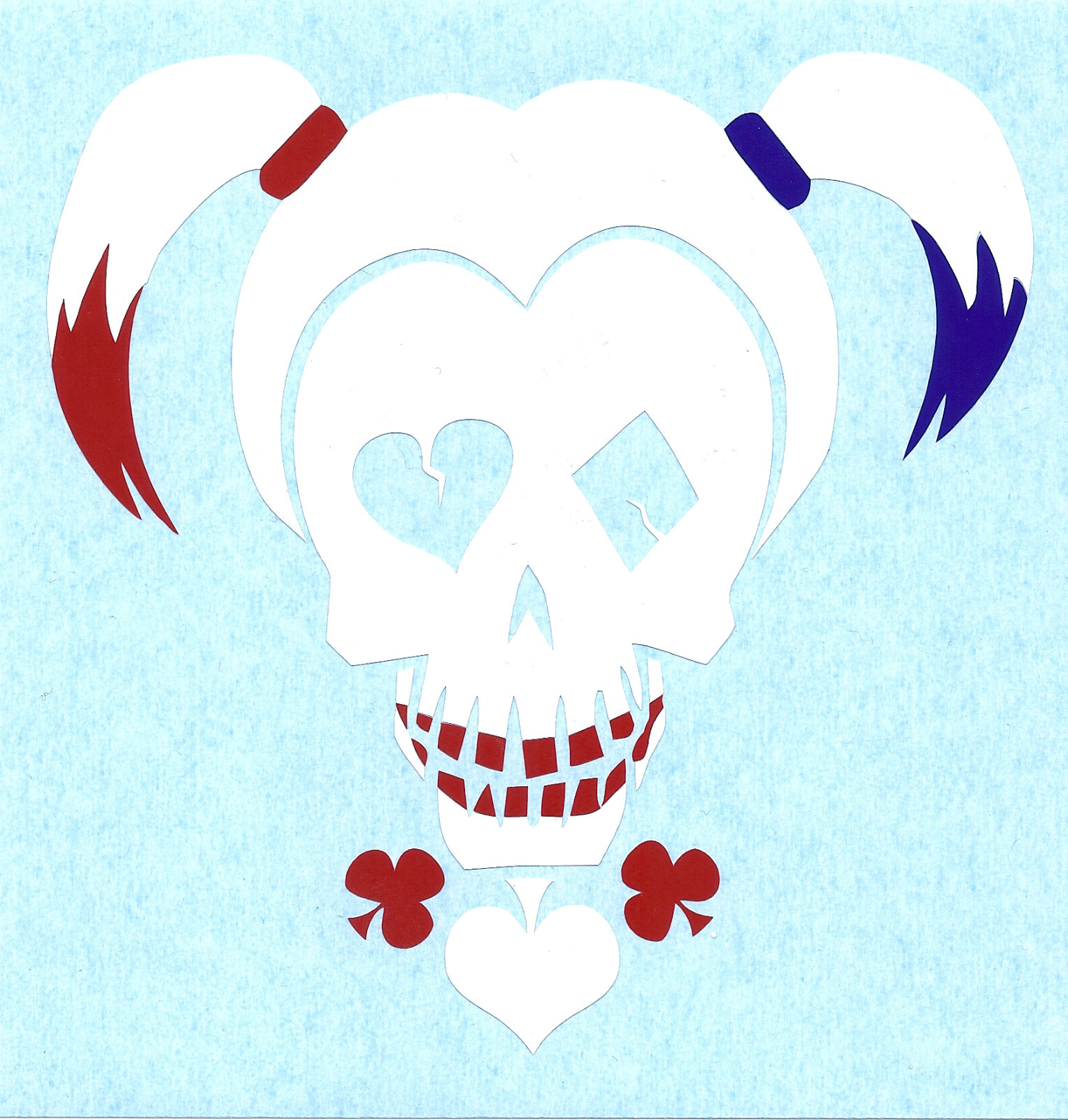 Suicide Squad Harley Quinn Multicolor Sticker/Decal (one color available)