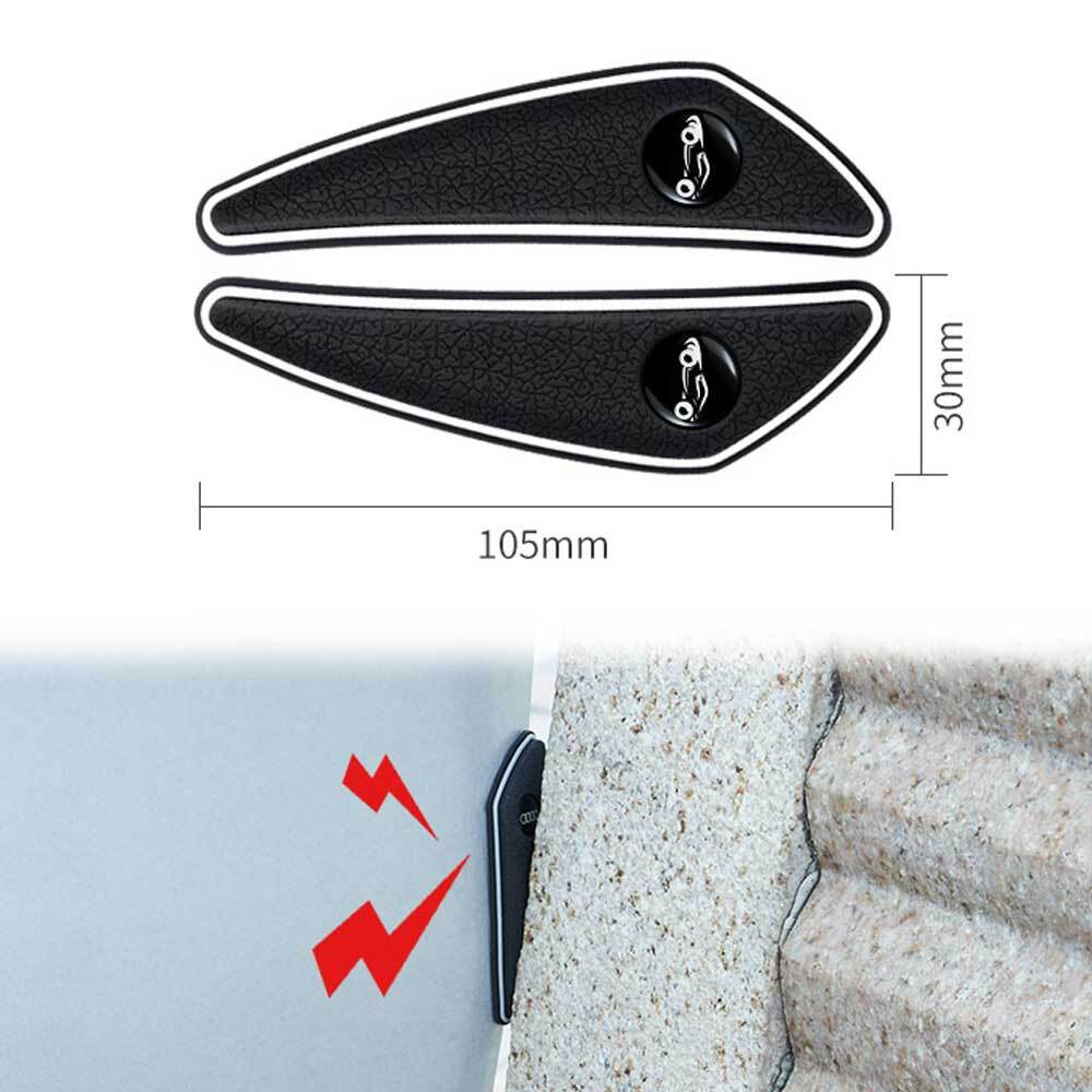 4pcs Car Door Edge Guard Strip Anti-Scratch Protector Stickers Car Accessories
