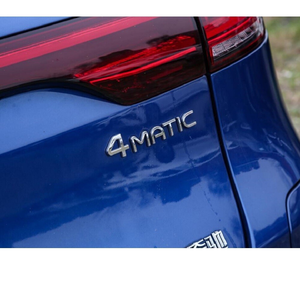 Chrome Letters FOR EQB250 EQB250+ EQB260 EQB300 EQB350 EQB350+ 4MATIC Emblems