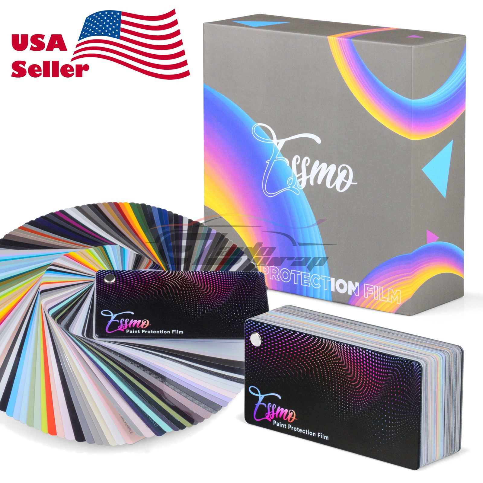 ESSMO PPF Swatches Wet-Application Paint Protection Film Car Vehicle Deck Book