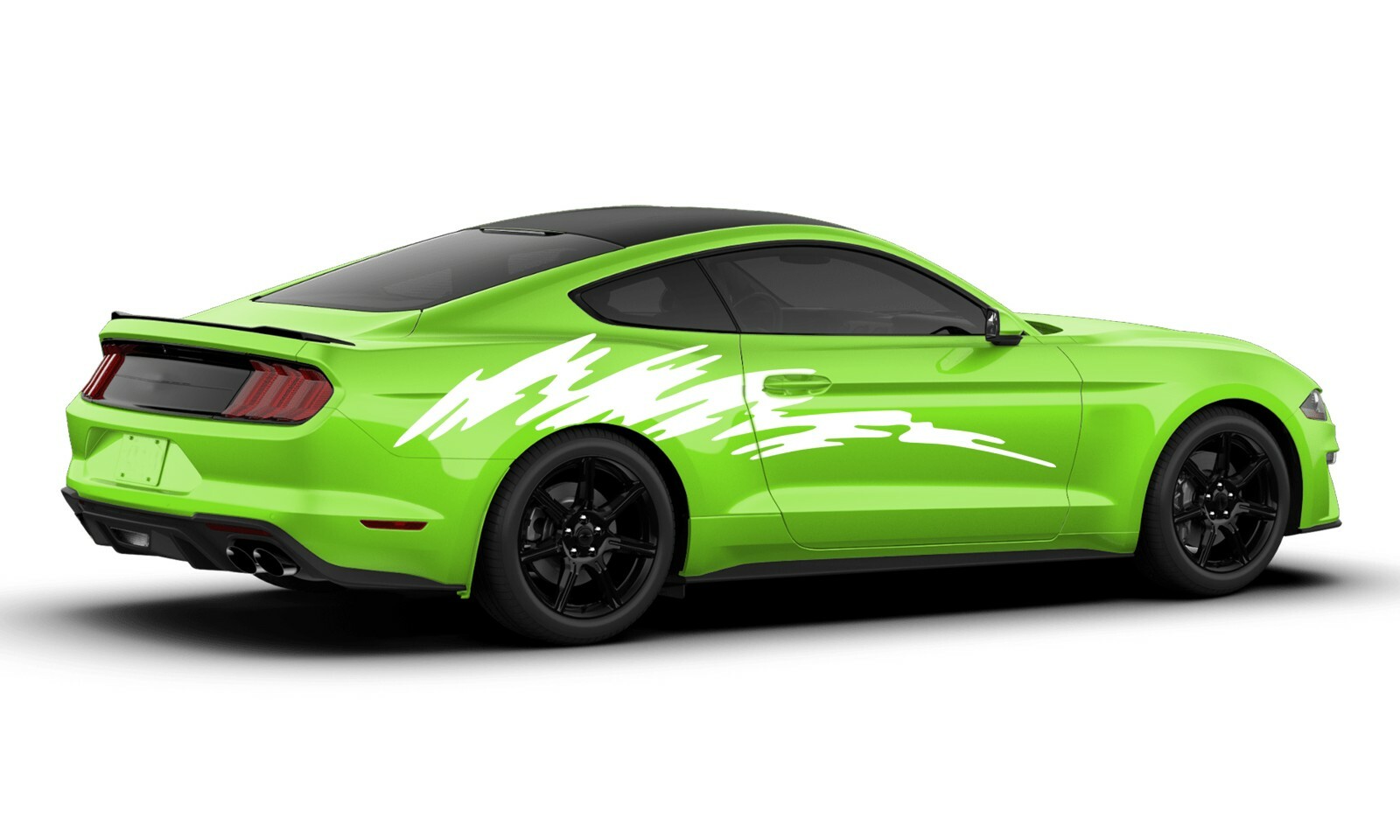 Sticker for Ford MUSTANG Flash graphics Vinyl Design Graphics Decal 2015-Present