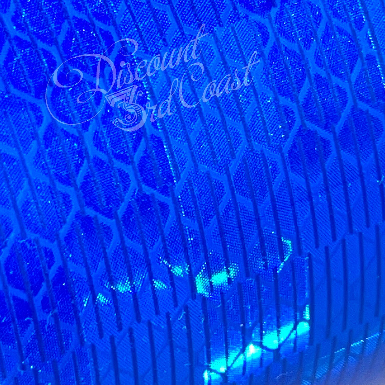 SOLD BY THE YARD: 3M 3935 HIGH INTENSITY PRISMATIC (HIP) TAPE, BLUE, 0.500” WIDE