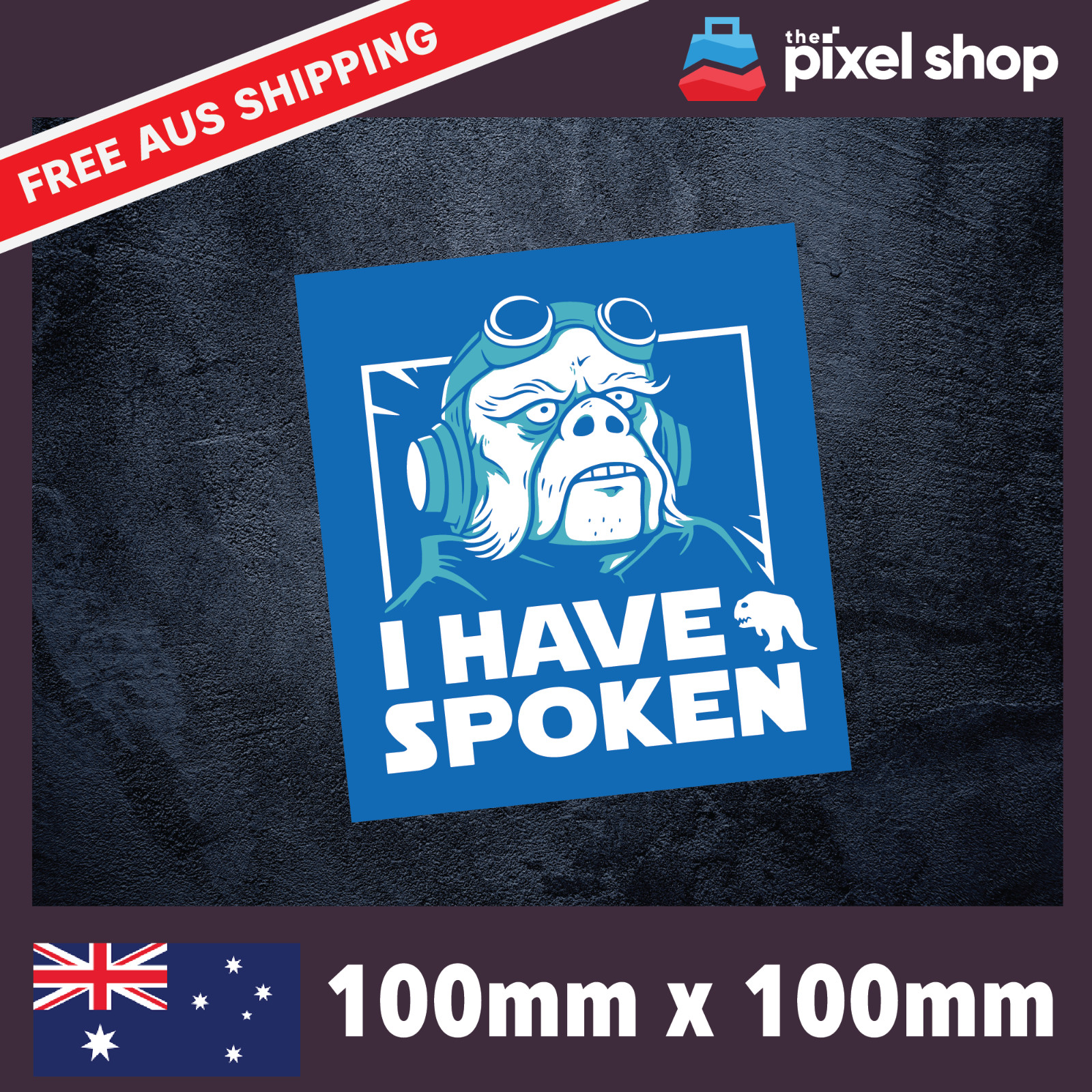 Kuiil I have Spoken Sticker – Decal Safety Funny Joke Boat 4×4 aussie star wars