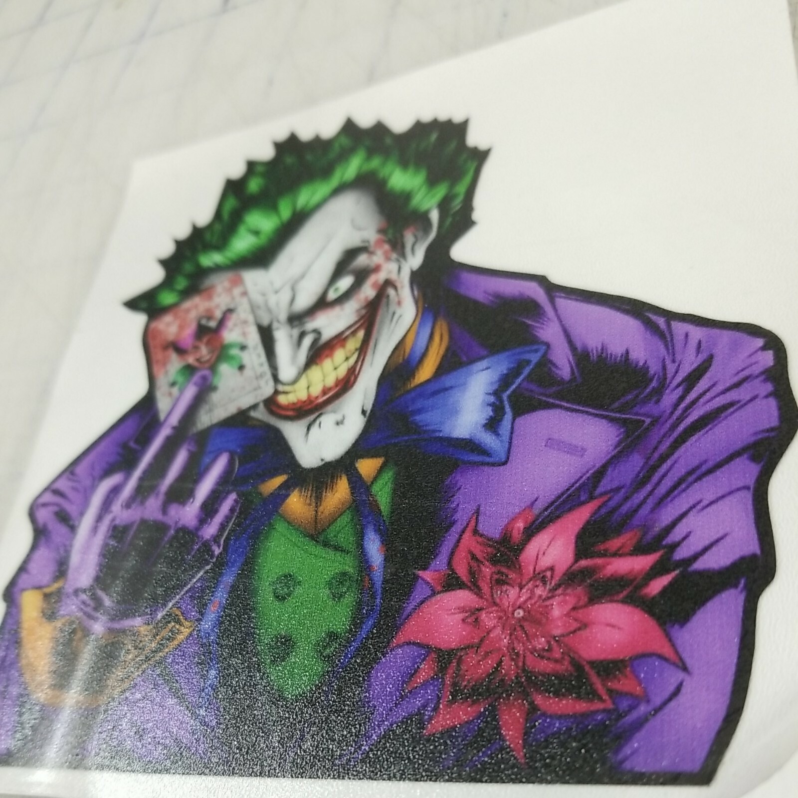 Jocker funny 4.5″ x 5″ Vinyl Sticker Car Truck