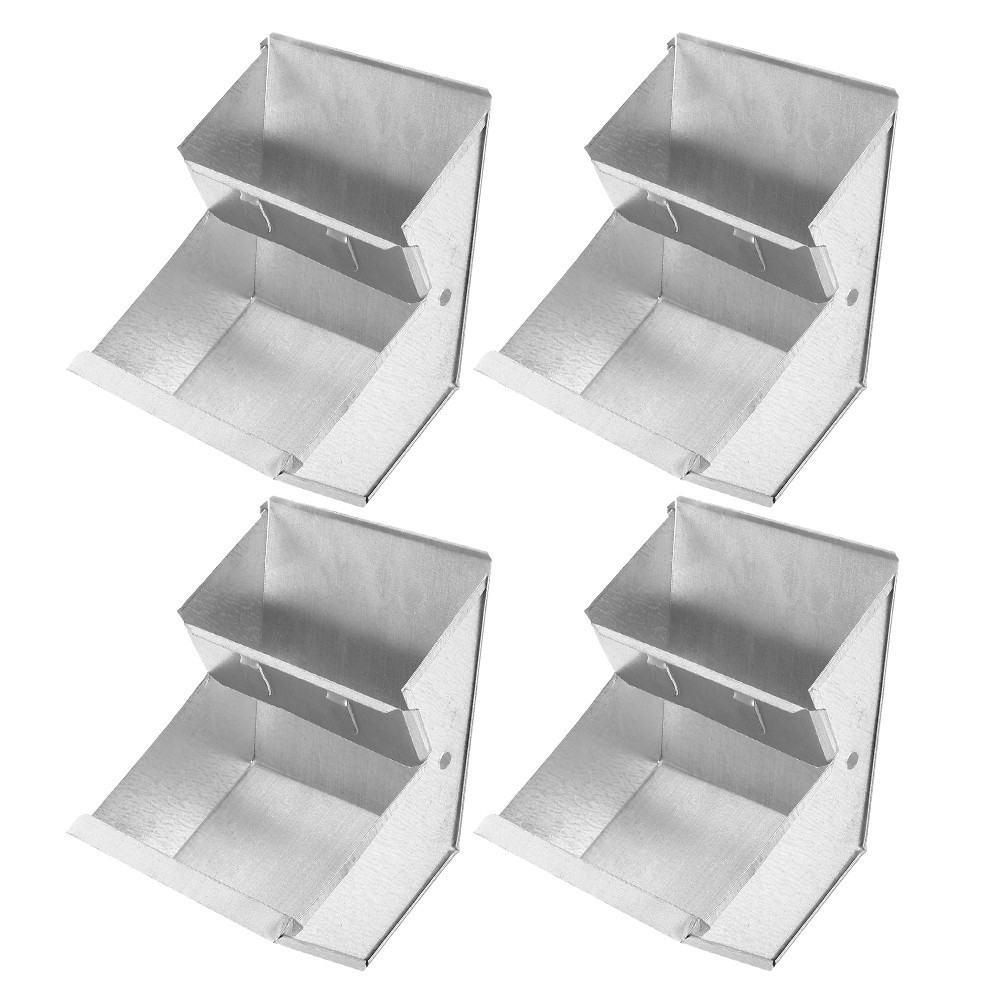 Chicken Feeder Trough Bucket Chinchilla Food Dispenser Feeding Container