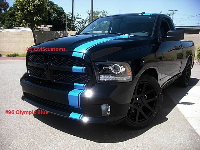 FITS All RAM TRUCK Racing Stripes Pinstripe Graphic Vinyl Sticker Decal 30 FEET