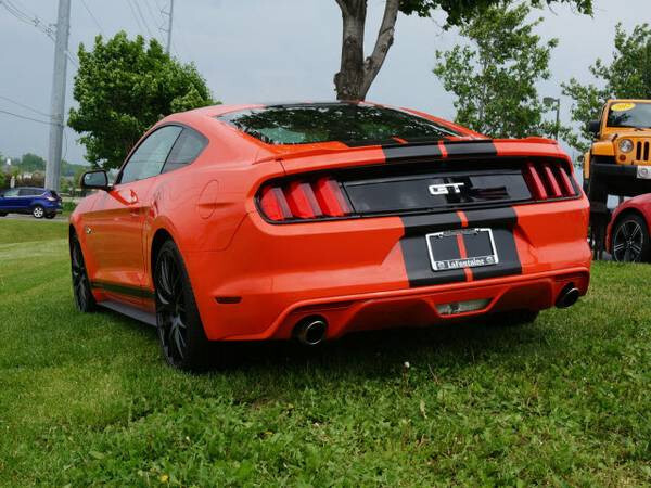 10″ PLAIN Rally Racing Stripe Graphics Stripes Set FIT 2015 – 2025 Mustang