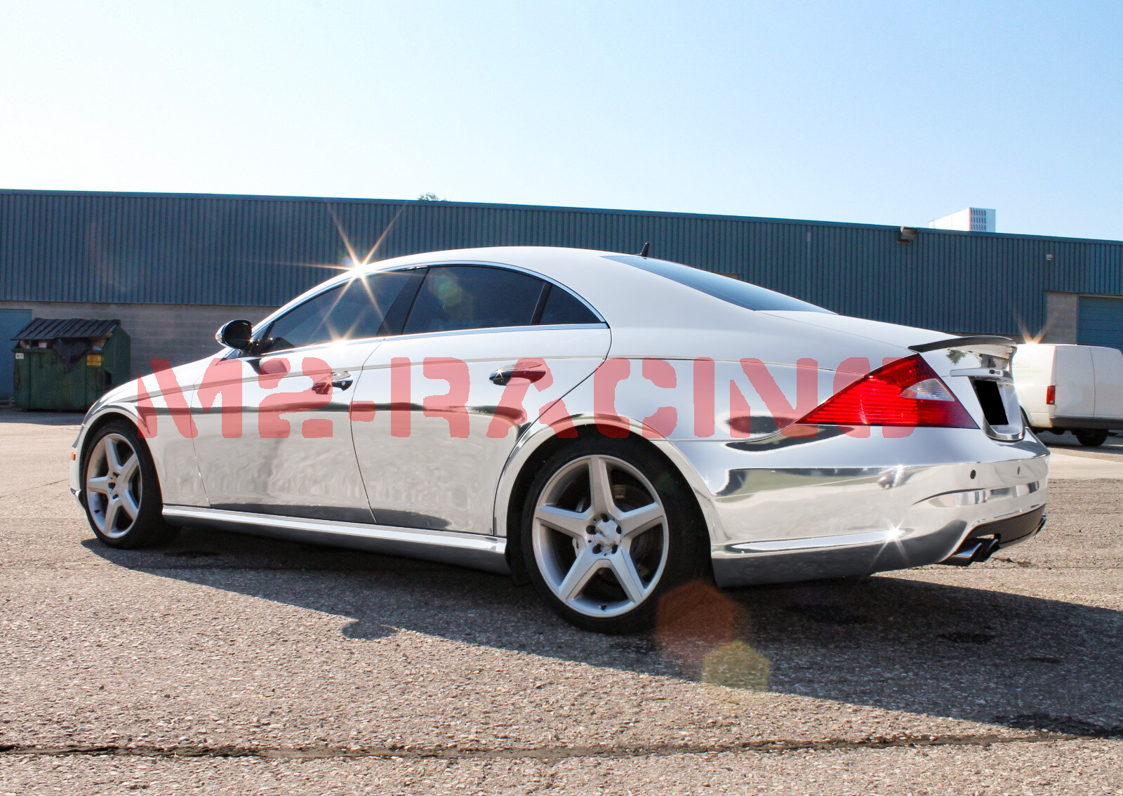 Premium Silver Supercast Chrome Car Vinyl Wrap Sticker Easy Stretch Air Release