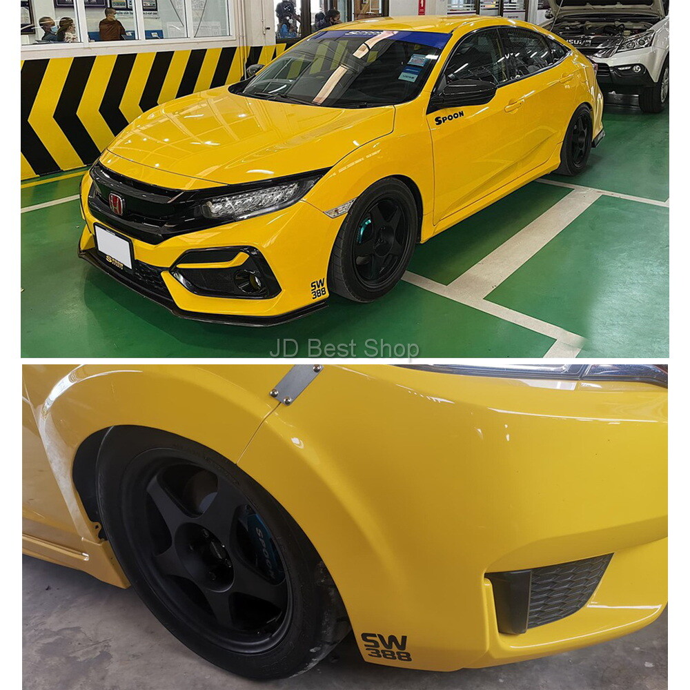 Sticker Diecut Vinyl SW388 For Wheels JDM SPOON Style Racing Sport Honda Japan 2