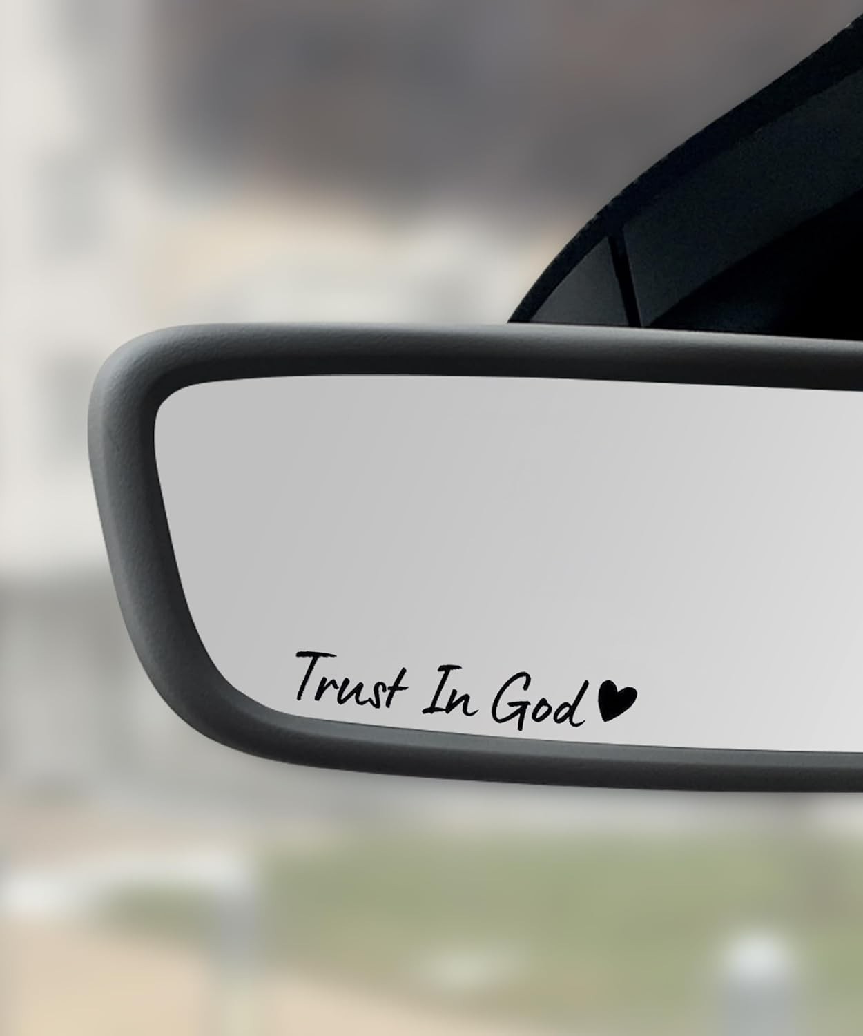 4PCS Car Stickers,Cars Decals,Car Accessories Trust in God Rearview Mirror St…