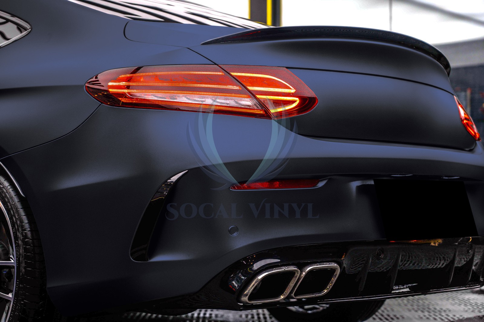Matte Metallic Blackish Blue TPU PPF Paint Protection Film Dry Wet Vinyl Wrap