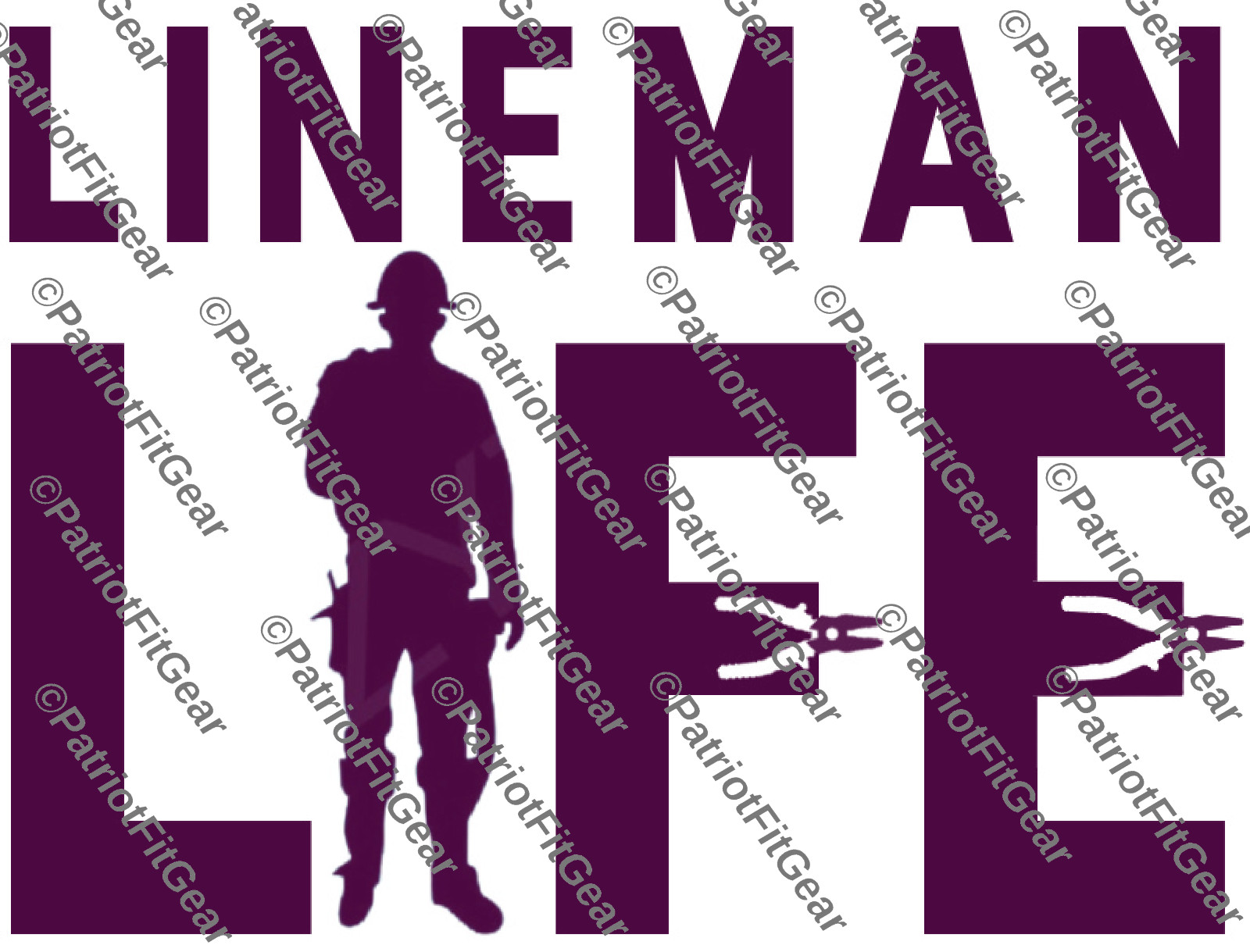 Lineman life,Line Work,Lineman,Got Power Thank A Lineman,Custom Vinyl Decal