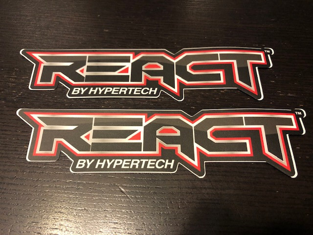 Hypertech Racing Decal 2pc set 7″X1.5″
