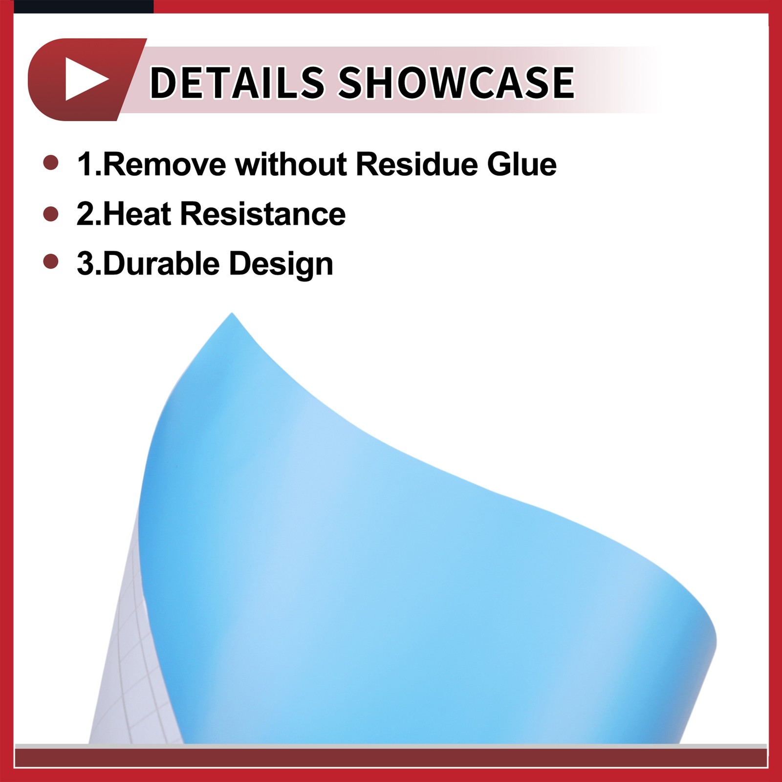 Matte Light Blue Auto Wrap Film 213x152cm(7ft x 5ft) Vinyl Wrap Cover Universal
