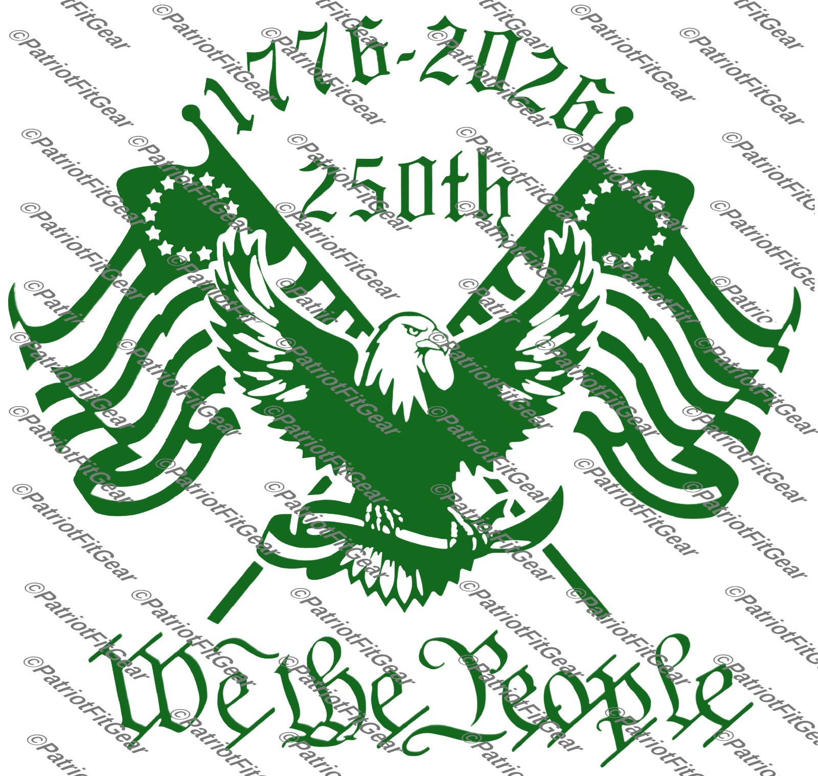 We The People, America’s 250th Anniversary,1176-2026,Faith, Freedom,Vinyl Decal