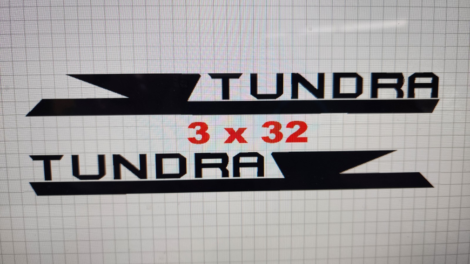 Compatible with Toyota Tundra Truck Mud SPLASH TRD Graphics Decals Bed X2