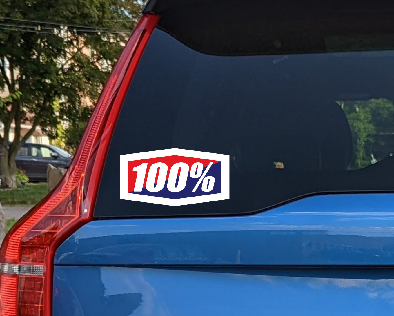 100% Motocross 3M Vinyl Decal Sticker Dirt Bike MX Supercross ATV Bubble-free
