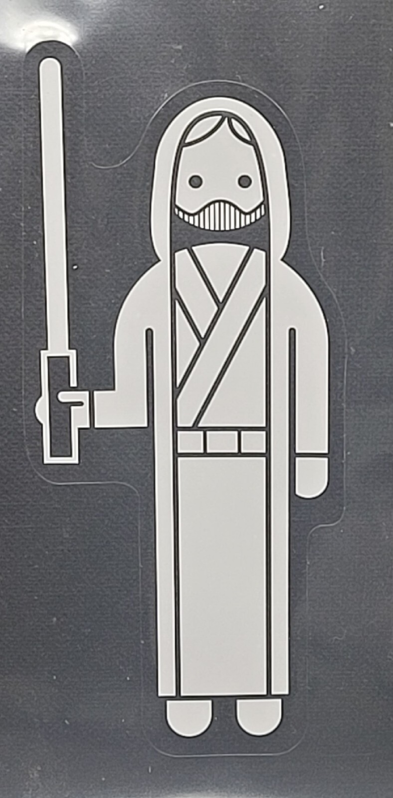 STAR WARS Stick Figure Family Car VINYL Decals – Lucasfilm Licensed – YOU CHOOSE