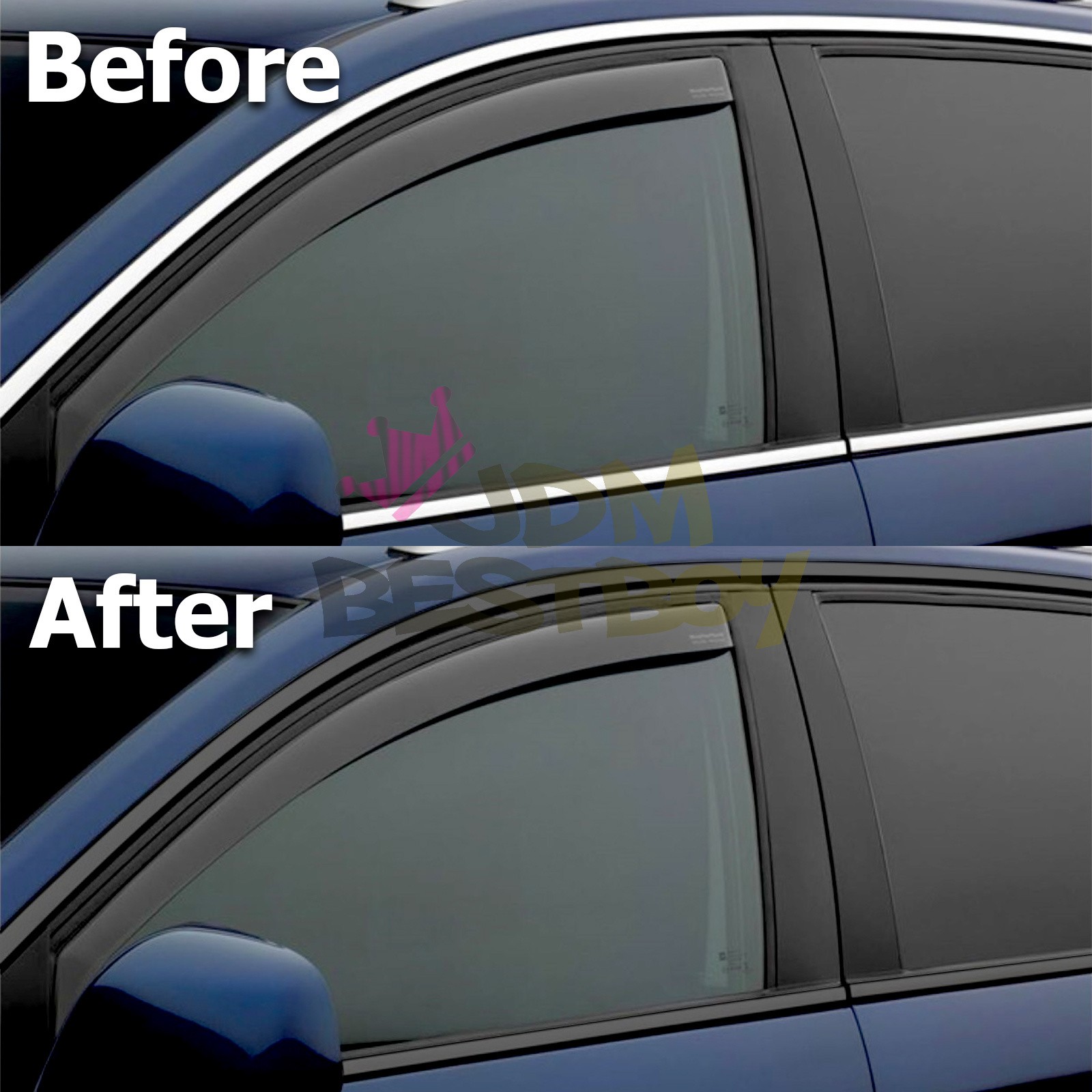 3M 2080 Black Out Chrome Delete1 Vinyl Wrap Car Decal Door Window Trim Sticker