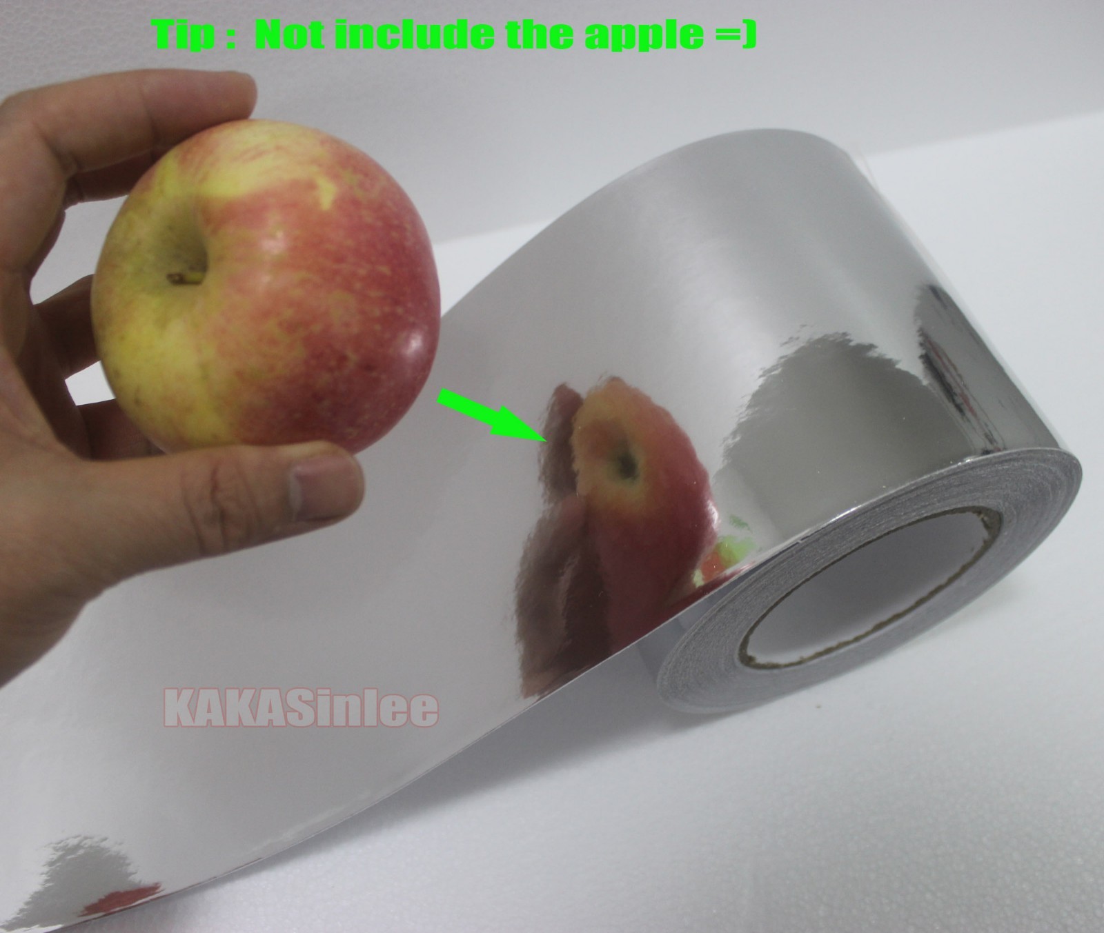Tape 4in x 50FT Chrome Mirror Matte 3D 4D 5D Carbon Fiber Vinyl Wrap Sticker CF