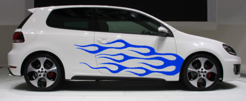 Flame flames car truck body graphics decal decals SB10 fit FORD DODGE CHEVROLET