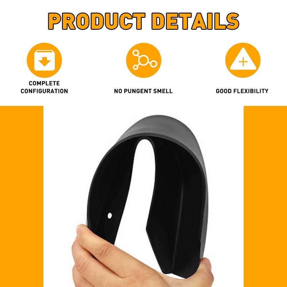 Universal Fit Splash Guards Rubber Car Mud Flaps Fender for Front Rear Tire B